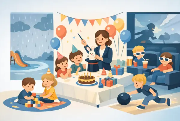 Wo Kindergeburtstag bei Regen feiern?