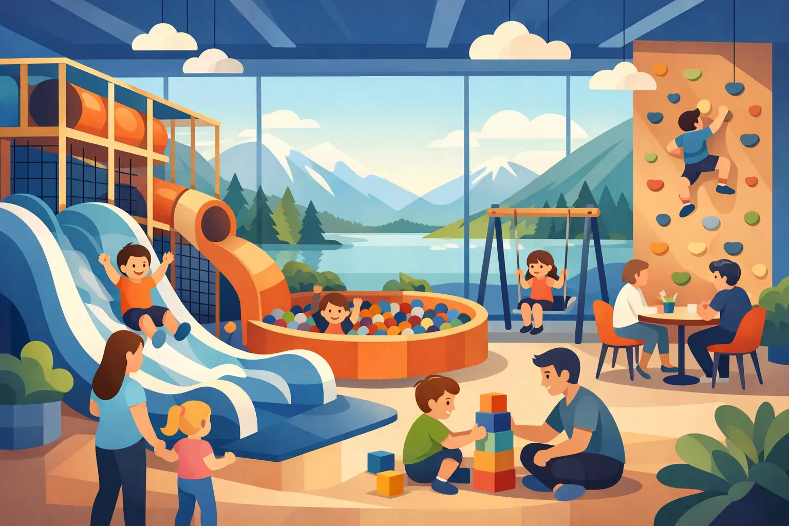 Indoorspielplatz Tegernsee für Familien