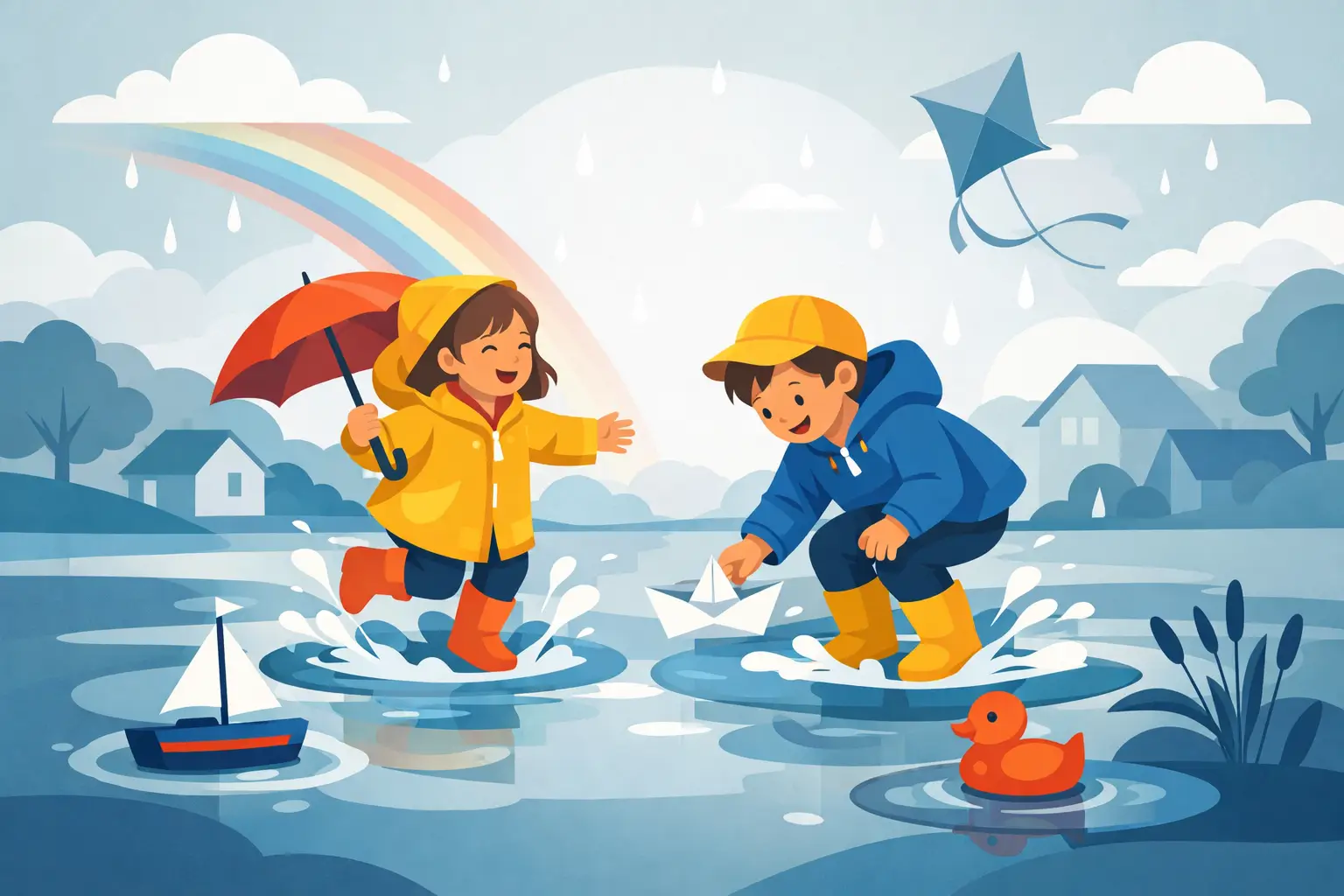 Was mit Kindern bei Regen wirklich Spaß macht