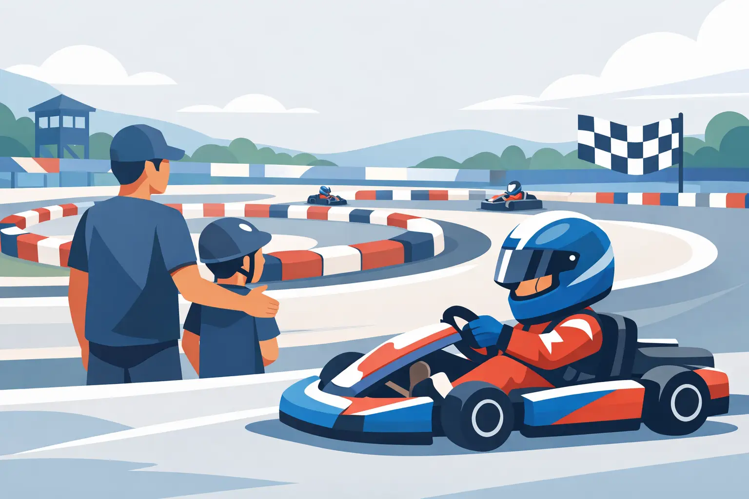 Ab welchem Alter Kartbahn für Kinder?