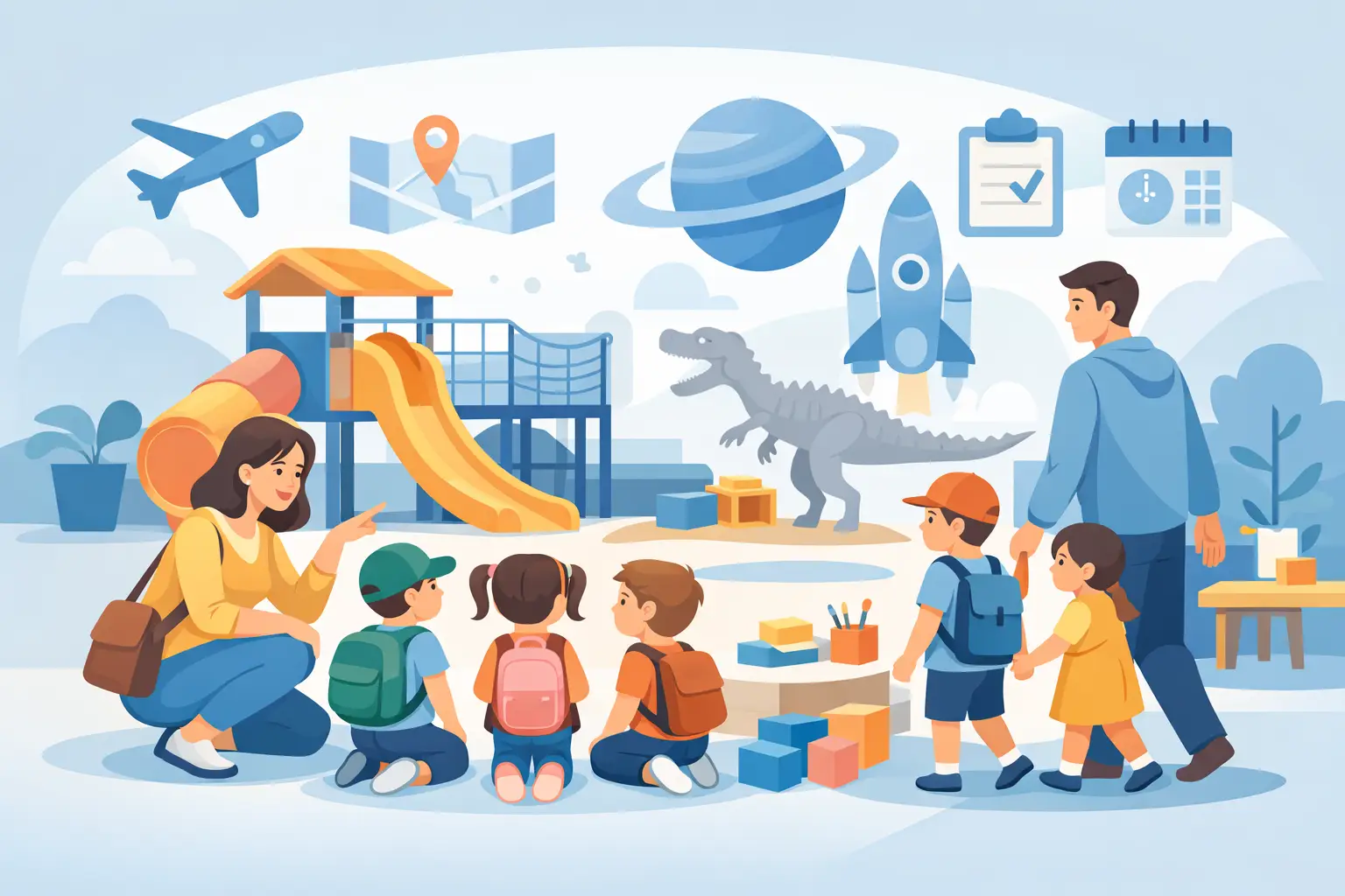 Ausflug mit Kindergartenkindern indoor planen