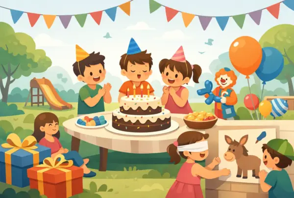 Beispiel für stressfreien Kindergeburtstag