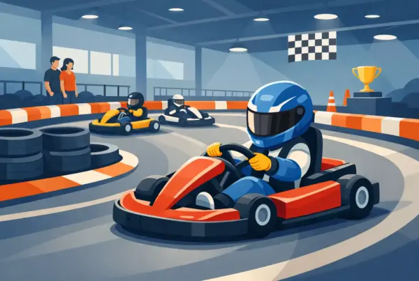 Kartbahn für Kinder indoor - worauf es ankommt
