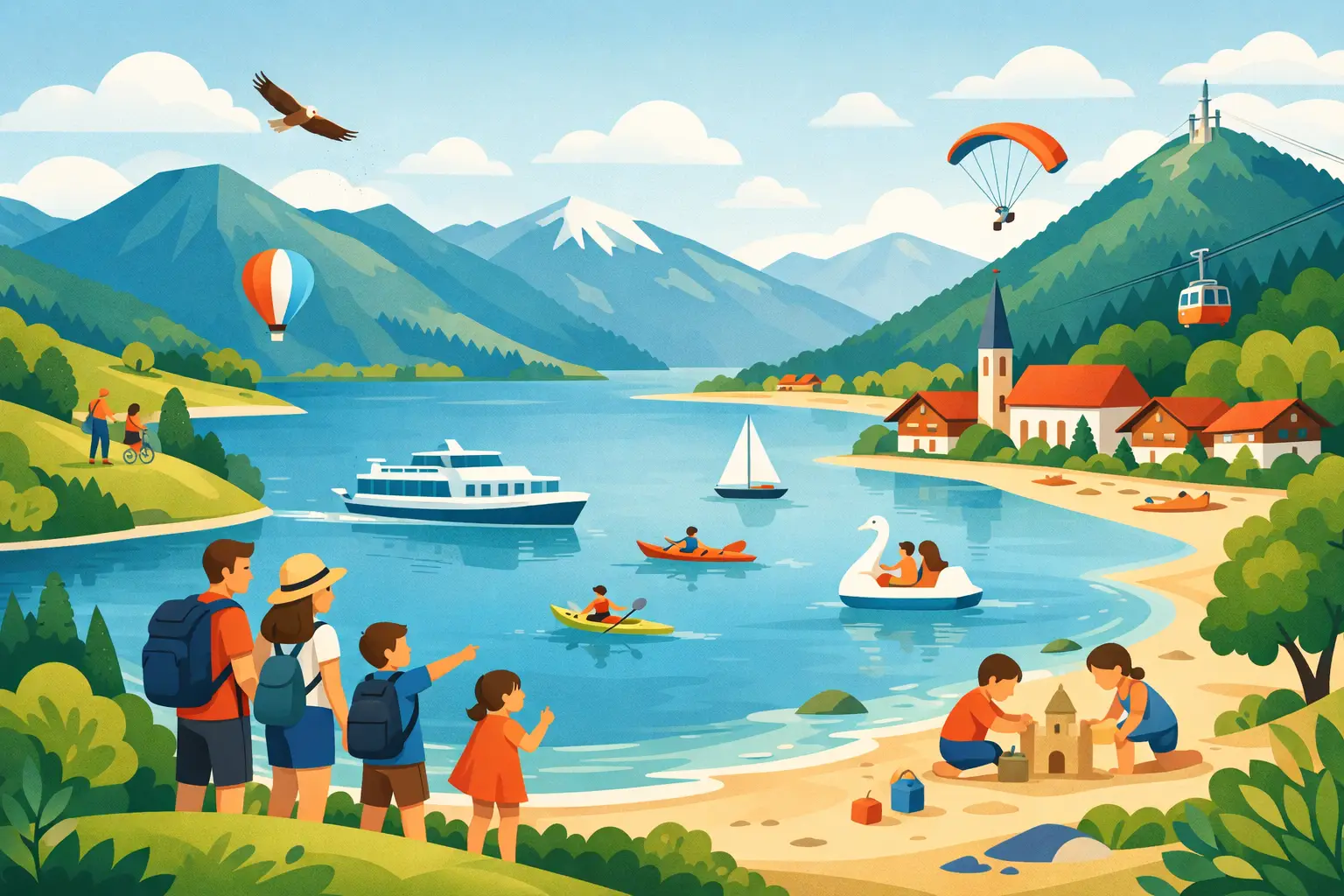 10 Ideen für Familienausflug Tegernsee