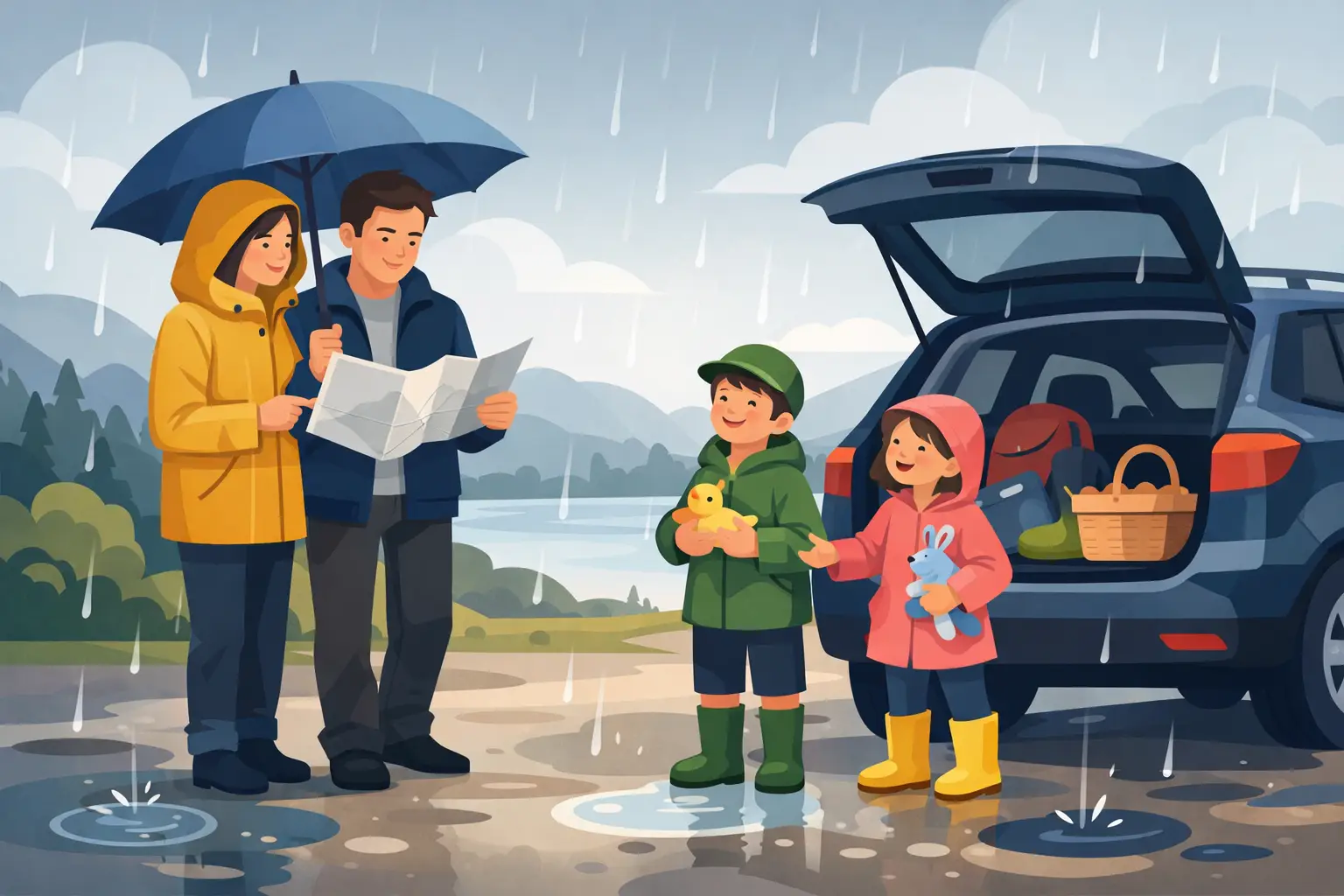 Familienausflug spontan bei Regen? So klappt’s