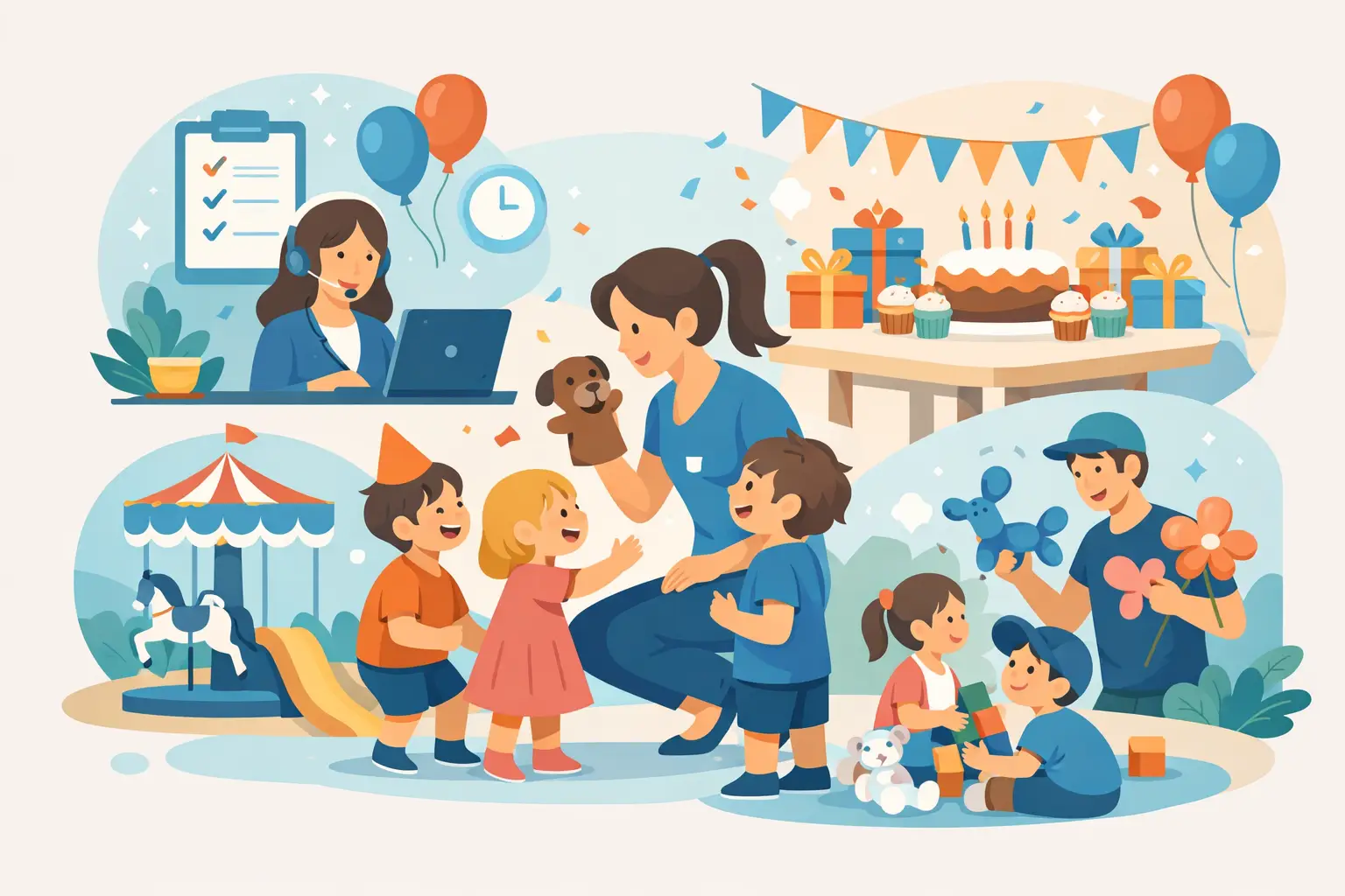 Ratgeber Kindergeburtstag mit Betreuung planen