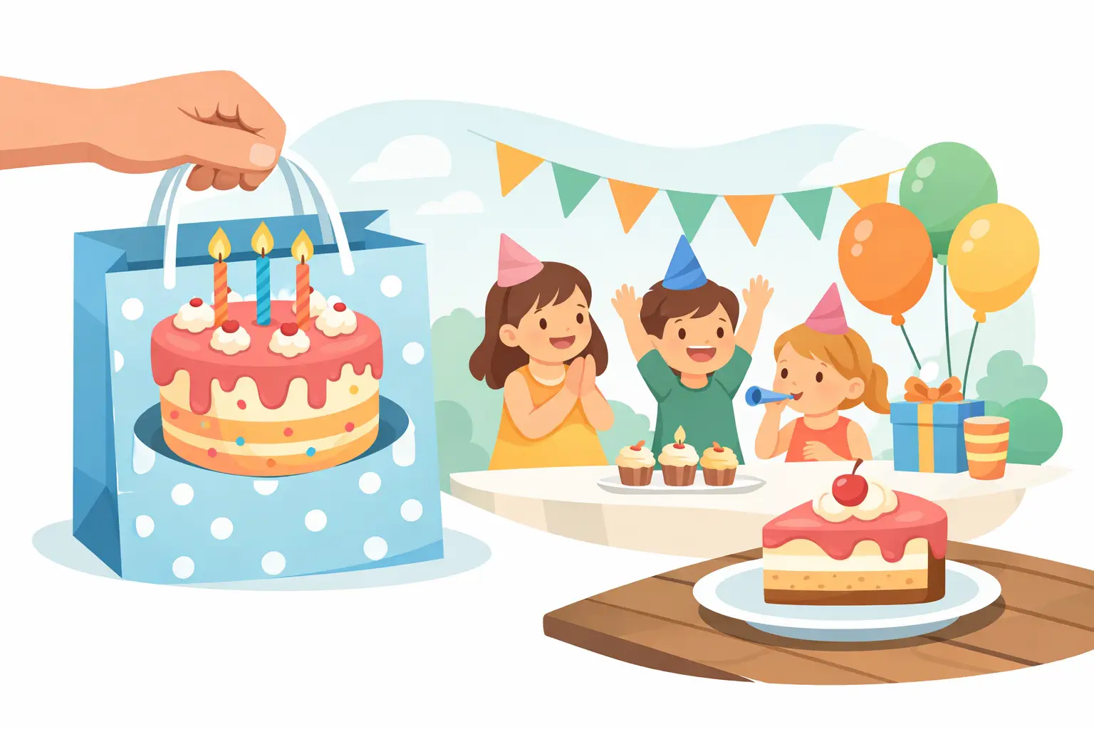 Darf man Kuchen mitbringen beim Kindergeburtstag?