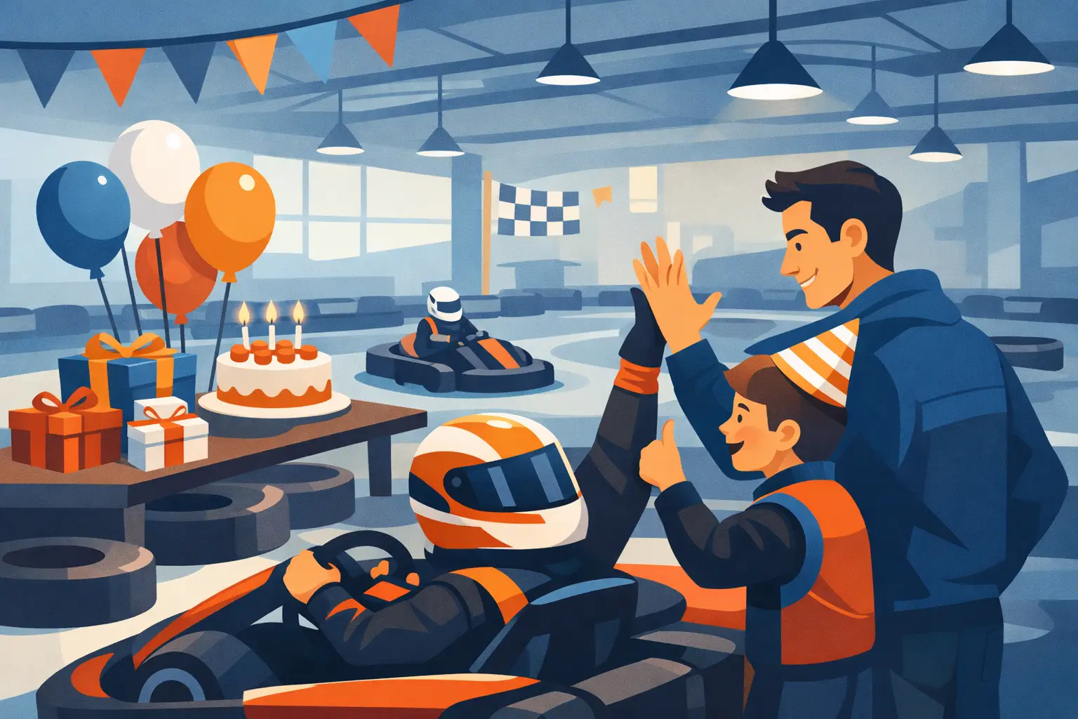 Indoor Kartbahn Geburtstag im Test: So gelingt’s