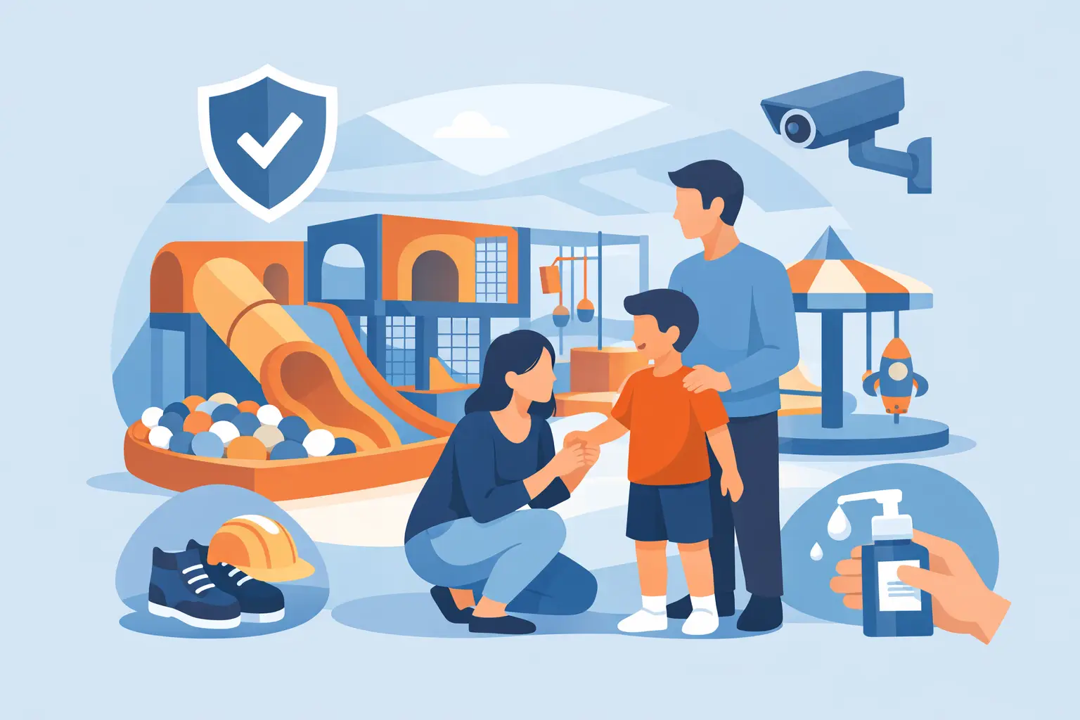 Leitfaden für sicheren Indoorspielplatz-Besuch